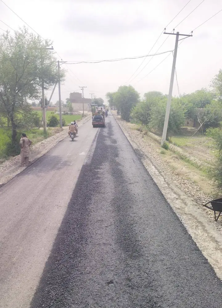 Completed Pakpattan road